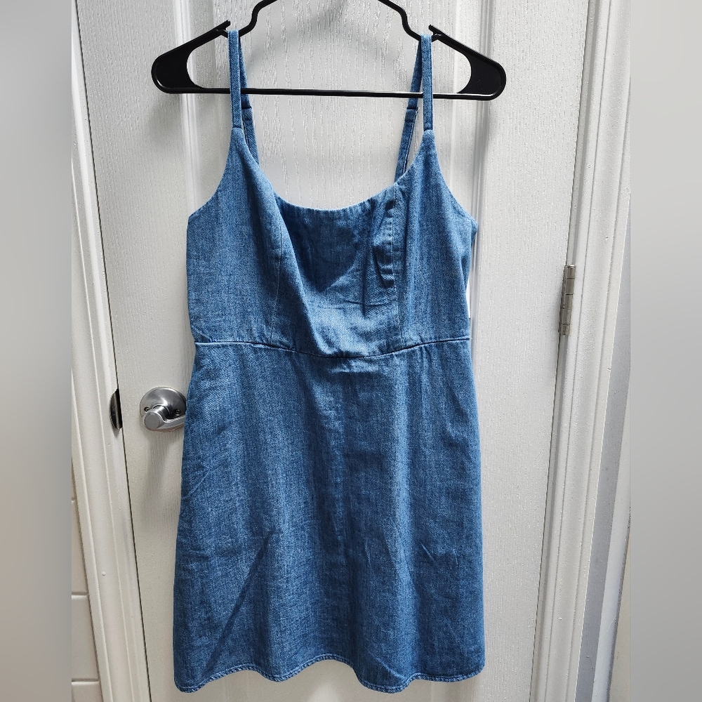 Blue Denim Dress